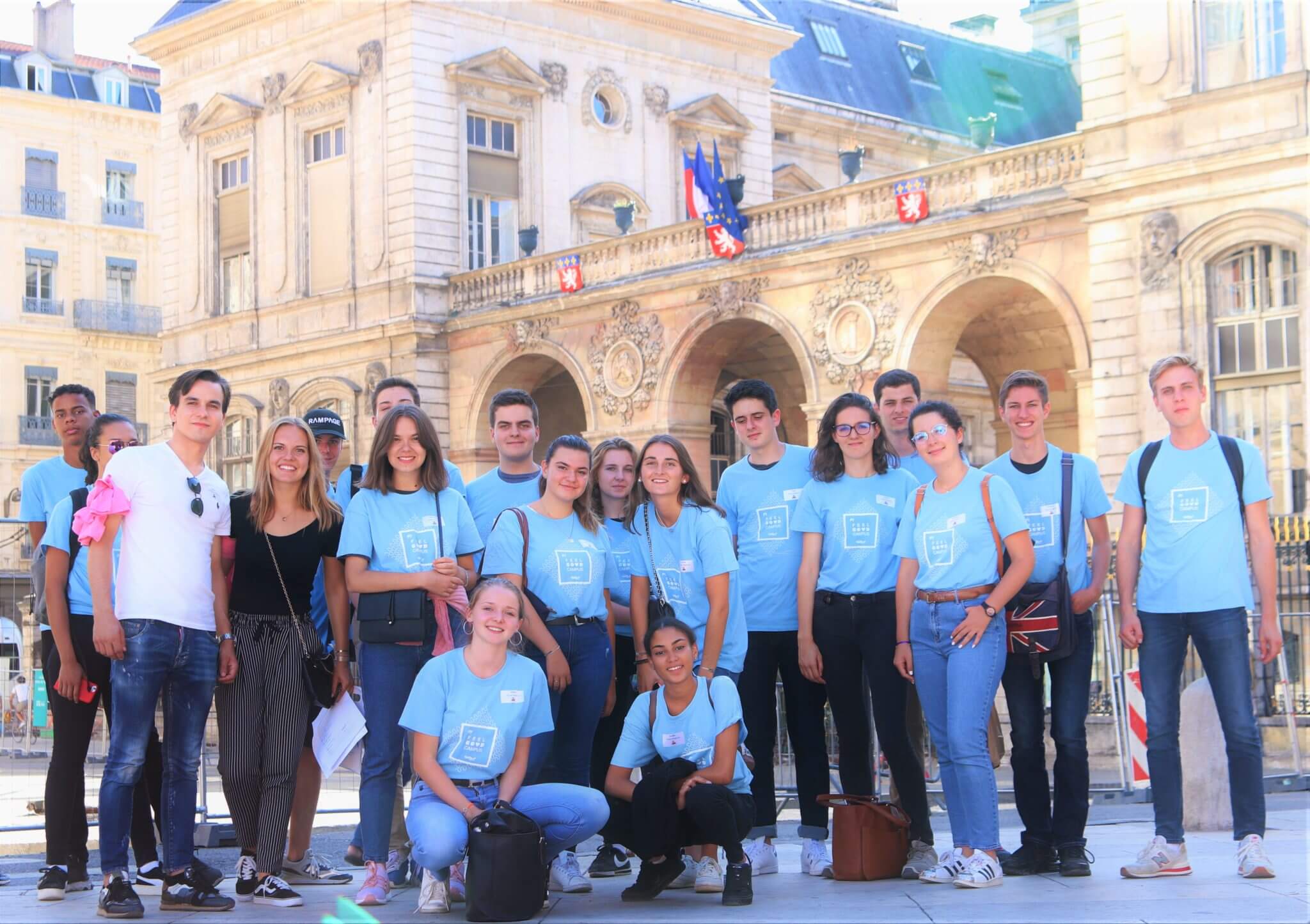 Integration week: treasure hunt and race to discover Lyon