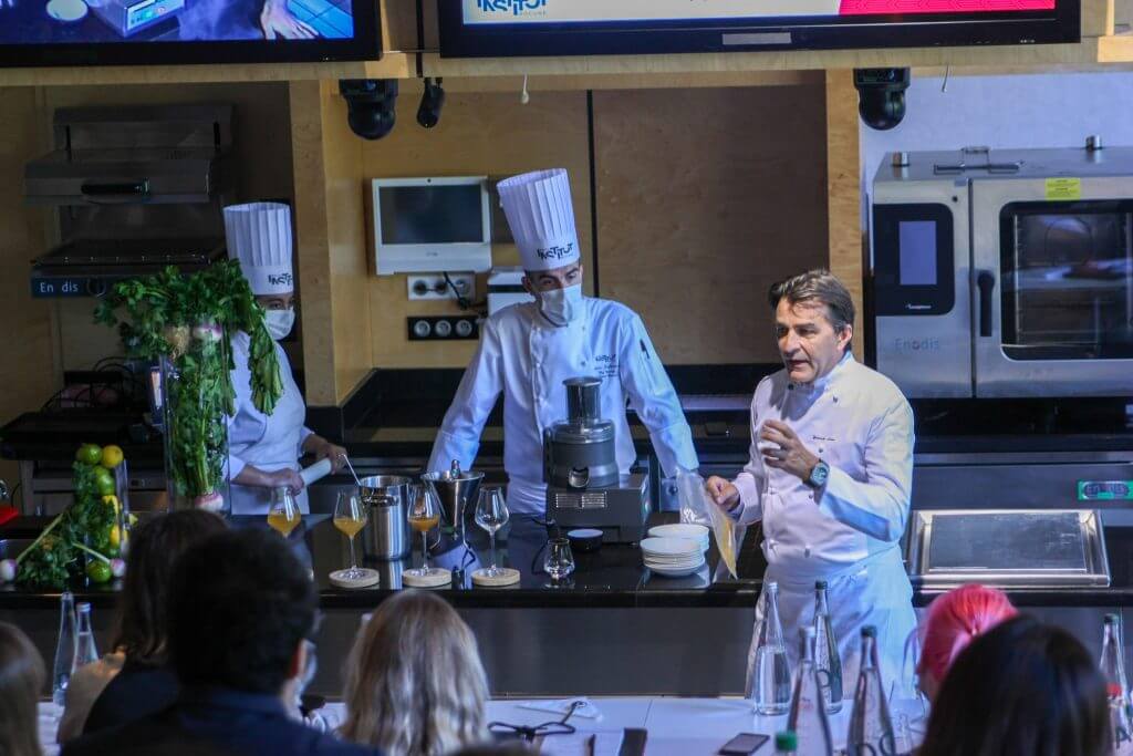 l'école de sauce par yannick alléno