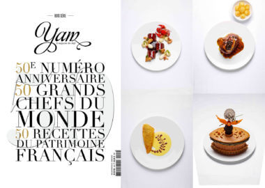 50 heritage recipes created by Institut Paul Bocuse showcased in the Yam magazine